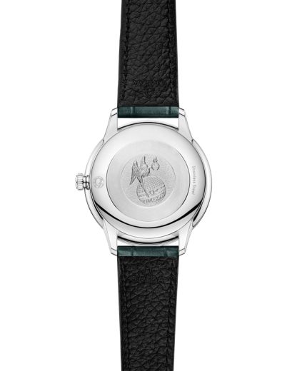 Omega De Ville Prestige 27,5 mm, acier sur bracelet en cuir 434.13.28.60.60.001 – Image 2