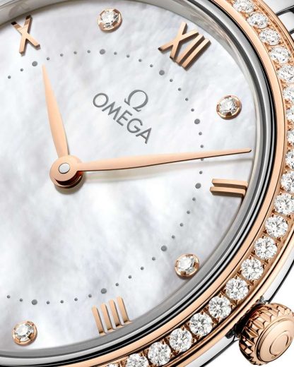 Omega De Ville Prestige 30 mm, acier - or « Sedna™ » sur acier - or « Sedna™ » 434.25.30.60.55.001 – Image 3