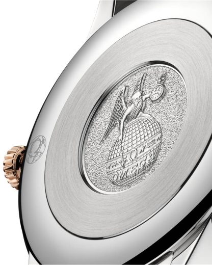 Omega De Ville Prestige 30 mm, acier - or « Sedna™ » sur bracelet en cuir 434.23.30.60.55.001 – Image 3
