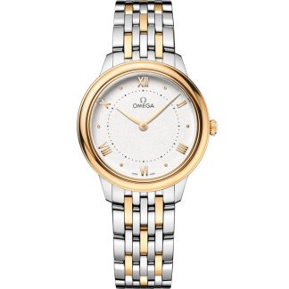 Omega De Ville Prestige 30 mm, acier - or jaune sur acier - or jaune 434.20.30.60.02.002