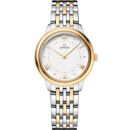 Omega De Ville Prestige 30 mm, acier - or jaune sur acier - or jaune 434.20.30.60.02.002