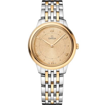 Omega De Ville Prestige 30 mm, acier - or jaune sur acier - or jaune 434.20.30.60.08.001