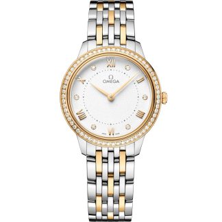 Omega De Ville Prestige 30 mm, acier - or jaune sur acier - or jaune 434.25.30.60.52.002