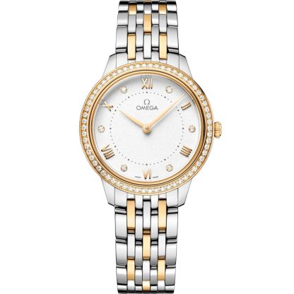 Omega De Ville Prestige 30 mm, acier - or jaune sur acier - or jaune 434.25.30.60.52.002