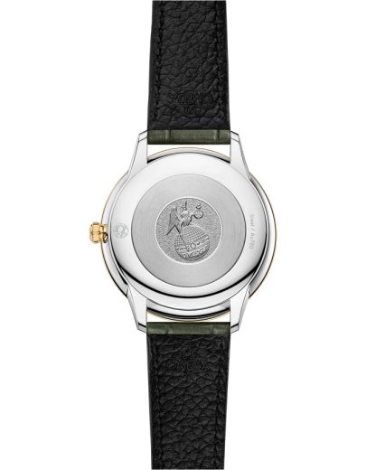 Omega De Ville Prestige 30 mm, acier - or jaune sur bracelet en cuir 434.23.30.60.52.002 – Image 2