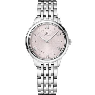 Omega De Ville Prestige 30 mm, acier sur acier 434.10.30.60.02.001