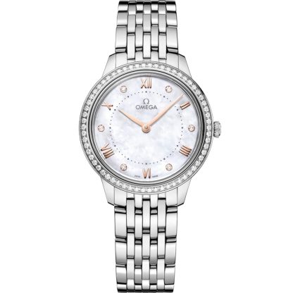 Omega De Ville Prestige 30 mm, acier sur acier 434.15.30.60.55.001
