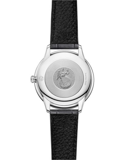 Omega De Ville Prestige 30 mm, acier sur bracelet en cuir 434.13.30.60.51.001 – Image 2