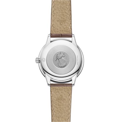 Omega De Ville Prestige 30 mm, acier sur bracelet en cuir 434.13.30.60.52.001 – Image 2