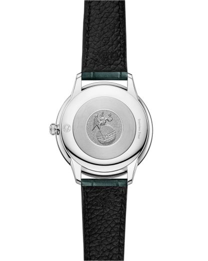Omega De Ville Prestige 30 mm, acier sur bracelet en cuir 434.13.30.60.60.001 – Image 2