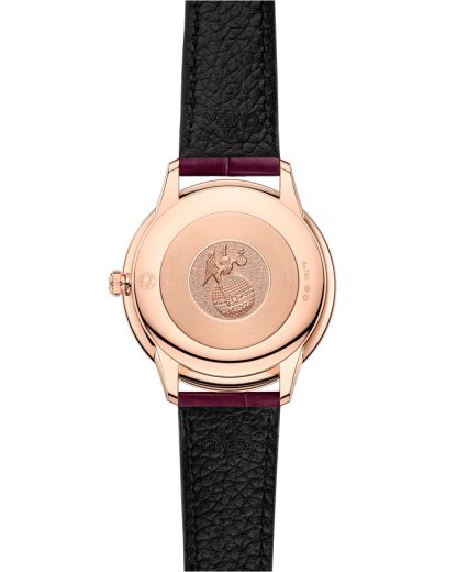 Omega De Ville Prestige 30 mm, or Sedna™ sur bracelet en cuir 434.58.30.60.55.001 – Image 2