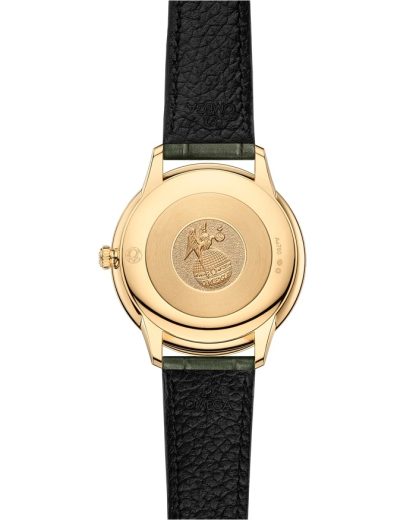 Omega De Ville Prestige 30 mm, or jaune sur bracelet en cuir 434.58.30.60.55.002 – Image 2