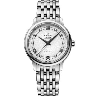 Omega De Ville Prestige 32,7 mm, acier sur acier 424.10.33.20.52.002