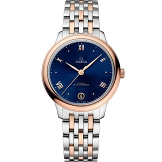 Omega De Ville Prestige 34 mm, acier - or « Sedna™ » sur acier - or « Sedna™ » 434.20.34.20.03.001