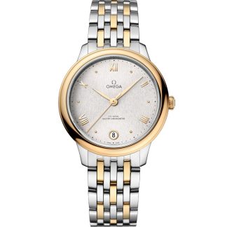 Omega De Ville Prestige 34 mm, acier - or jaune sur acier - or jaune 434.20.34.20.02.002