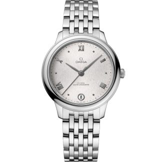 Omega De Ville Prestige 34 mm, acier sur acier 434.10.34.20.02.001