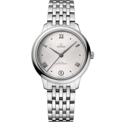 Omega De Ville Prestige 34 mm, acier sur acier 434.10.34.20.02.001