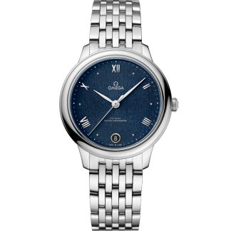 Omega De Ville Prestige 34 mm, acier sur acier 434.10.34.20.03.002