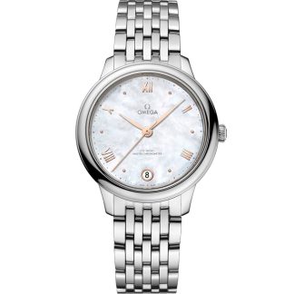 Omega De Ville Prestige 34 mm, acier sur acier 434.10.34.20.05.001