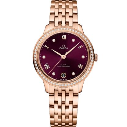 Omega De Ville Prestige 34 mm, or Sedna™ sur or Sedna™ 434.55.34.20.61.001