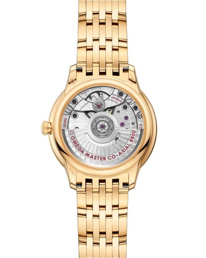 Omega De Ville Prestige 34 mm, or jaune sur or jaune 434.55.34.20.58.001 – Image 2