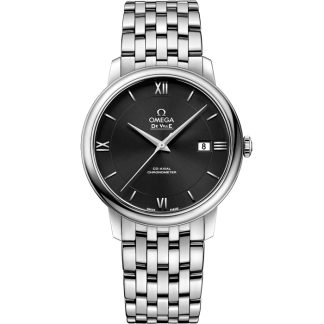 Omega De Ville Prestige 39,5 mm, acier sur acier 424.10.40.20.01.001