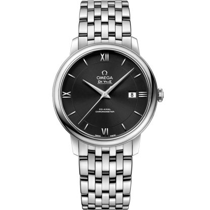 Omega De Ville Prestige 39,5 mm, acier sur acier 424.10.40.20.01.001
