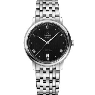 Omega De Ville Prestige 39,5 mm, acier sur acier 424.10.40.20.01.002