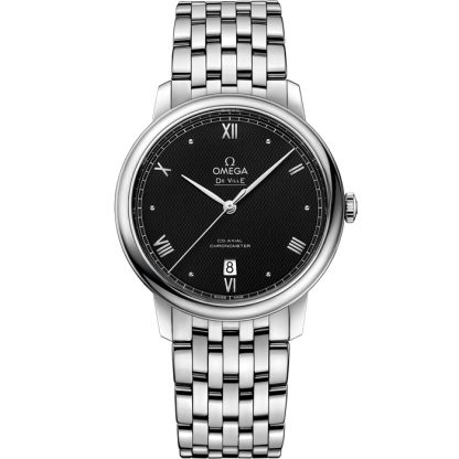 Omega De Ville Prestige 39,5 mm, acier sur acier 424.10.40.20.01.002
