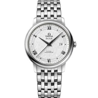 Omega De Ville Prestige 39,5 mm, acier sur acier 424.10.40.20.02.005