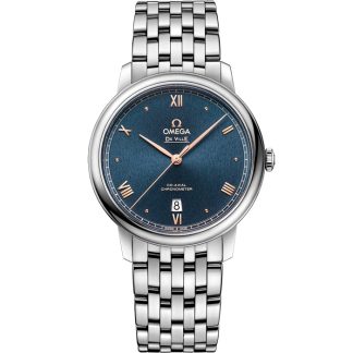 Omega De Ville Prestige 39,5 mm, acier sur acier 424.10.40.20.03.004