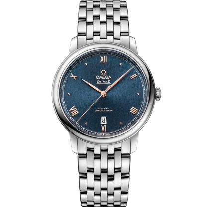 Omega De Ville Prestige 39,5 mm, acier sur acier 424.10.40.20.03.004
