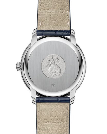 Omega De Ville Prestige 39,5 mm, acier sur bracelet en cuir 424.13.40.20.03.004 – Image 2