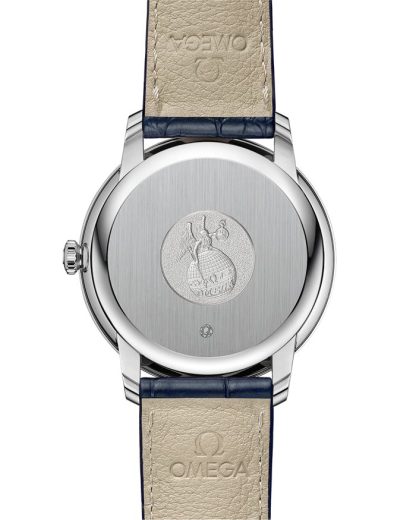 Omega De Ville Prestige 39,5 mm, acier sur bracelet en cuir 424.13.40.20.06.002 – Image 2