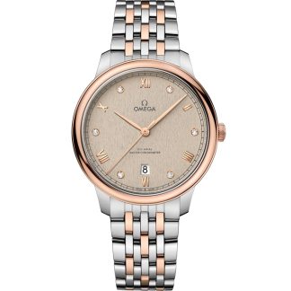 Omega De Ville Prestige 40 mm, acier - or « Sedna™ » sur acier - or « Sedna™ » 434.20.40.20.59.001