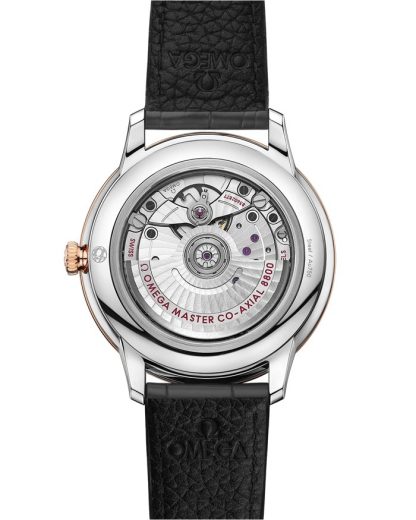 Omega De Ville Prestige 40 mm, acier - or « Sedna™ » sur bracelet en cuir 434.23.40.20.06.001 – Image 2