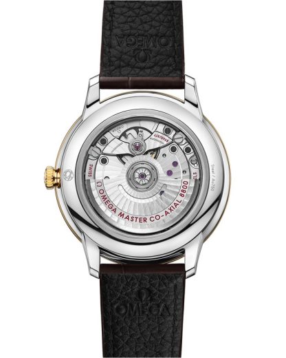 Omega De Ville Prestige 40 mm, acier - or jaune sur bracelet en cuir 434.23.40.20.02.002 – Image 2