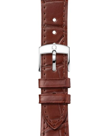 Omega De Ville Prestige 40 mm, acier - or jaune sur bracelet en cuir 434.23.40.20.02.002 – Image 3