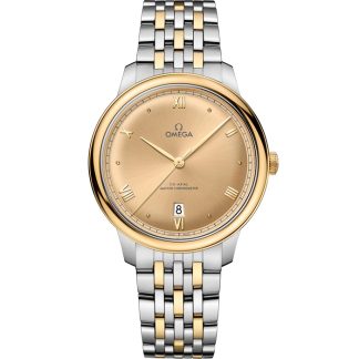 Omega De Ville Prestige 40 mm, acier - or jaune sur or jaune 434.20.40.20.08.001
