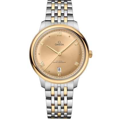 Omega De Ville Prestige 40 mm, acier - or jaune sur or jaune 434.20.40.20.08.001