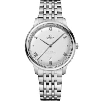 Omega De Ville Prestige 40 mm, acier sur acier 434.10.40.20.02.001