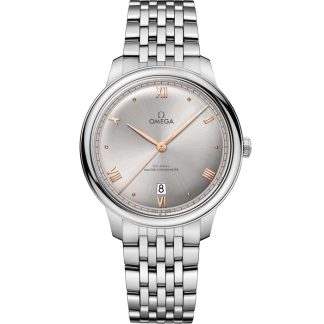 Omega De Ville Prestige 40 mm, acier sur acier 434.10.40.20.06.001