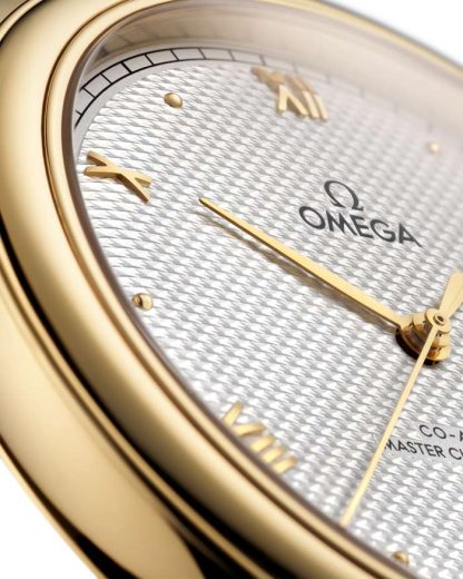Omega De Ville Prestige 40 mm, or jaune sur bracelet en cuir 434.53.40.20.02.002 – Image 3