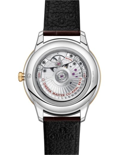 Omega De Ville Prestige 41 mm, acier - or jaune sur bracelet en cuir 434.23.41.21.02.001 – Image 2