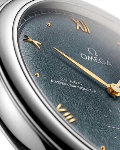 Omega De Ville Prestige 41 mm, acier sur bracelet en cuir 434.13.41.20.10.001 – Image 3