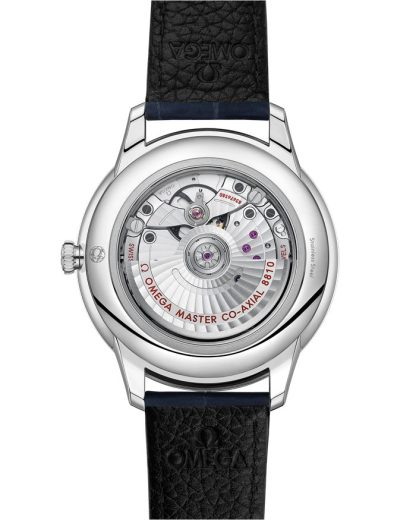 Omega De Ville Prestige 41 mm, acier sur bracelet en cuir 434.13.41.21.03.002 – Image 2