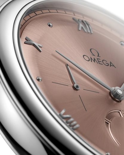 Omega De Ville Prestige 41 mm, acier sur bracelet en cuir 434.13.41.21.10.001 – Image 3