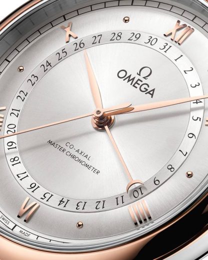 Omega De Ville Prestige 42 mm, acier - or « Sedna™ » sur alligator 434.23.42.22.02.001 – Image 4