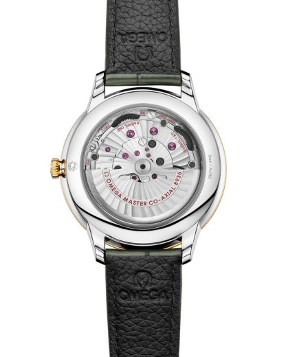Omega De Ville Prestige 42 mm, acier - or jaune sur alligator 434.23.42.22.10.001 – Image 2