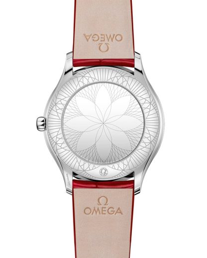Omega De Ville Trésor 36 mm, acier sur bracelet en cuir 428.18.36.60.04.002 – Image 2